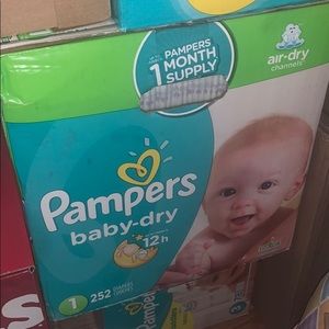 Pampers diapers